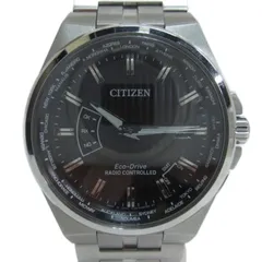 ACE・松【動作未確認】シチズン アテッサ エコ・ドライブ電波時計H145 ATTESA（アテッサ） 光発電エコ・ドライブ電波時計[ソーラー電波時計