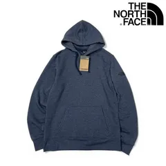 ノースフェイス パーカー US限定 袖ロゴ シンプル 紺 181130