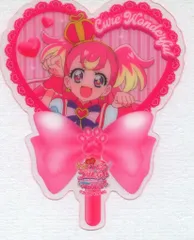 映画キミとアイドルプリキュア♪ 来場者特典 うちわ型クリアカード(キュアワンダフル) 第2弾