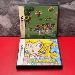 ●スーパープリンセスピーチ　スーパーマリオ64DS　ニンテンドーDSソフト　2点セット　箱説あり