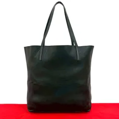 極 美品 LOEWE ロエベ アナグラム ロゴ パンチング ナッパレザー 本革 トートバッグ ハンドバッグ A4収納可能 ブラック 黒 16930