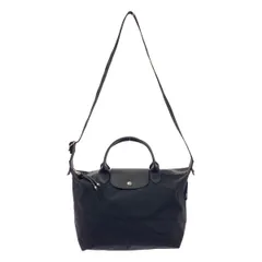 【美品】  Longchamp / ロンシャン | 2Way プリアージュ エナジートップハンドル ショルダー トートバッグ | ブラック | レディース