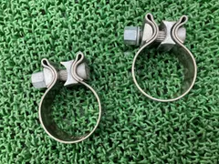 マフラークランプ ハーレー 純正 中古 サイレンサーバンド 2個セット ダイナ スポーツスター ソフテイル ツーリング hCのサムネイル