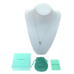 $$ Tiffany & Co. ティファニー ネックレス SV 42cm キス/パロマピカソ