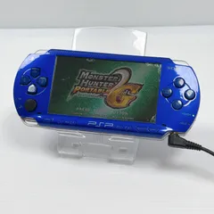 PSP 1000 メタリックブルー 動作確認済み FW6.60 ソニー プレイステーション ポータブル SONY PlayStation Portable psp
