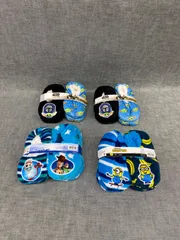 Q MW25122309 もこもこ キャラクタールームシューズ 8足セット