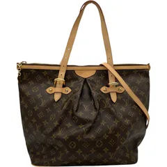 ルイ・ヴィトン LOUIS VUITTON パレルモGM M40146 ブラウン モノグラム レディース ショルダーバッグ