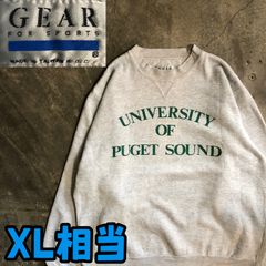 ○F302【US輸入】 長袖 スクール スウェットシャツ ネイビー メンズ【M 