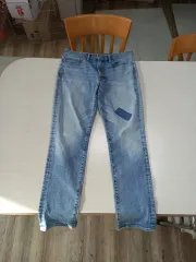 34 リーバイス511 弱起毛 ウォッシュ ストレッチ スリムストレートジーンズ 34-553