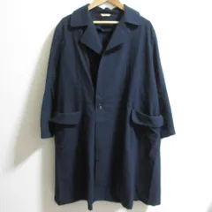 良品 ARTS＆SCIENCE アーツアンドサイエンス チェスターコート サイズ1 ネイビー メンズ レディース 古着 中古 USED