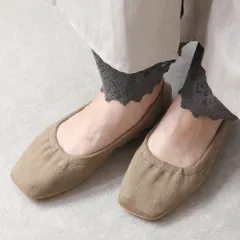 [スエードオーク]パンプス ギャザー フラットシューズ ローヒール ぺたんこ スクエアトゥ 痛くない 柔らかい 疲れない 歩きやすい おしゃれ かわいい 靴 日本製 3L 4L 25cm 25.5cm 26cm 軽量 k59-38101