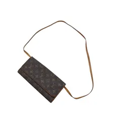 LOUIS VUITTON ルイ ヴィトン モノグラム ポシェットツインGM M51852 モノグラムキャンバス ショルダーバッグ