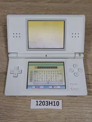 【1203H10】 Nintendo DS Lite ホワイト 本体のみ 中古 ジャンク品