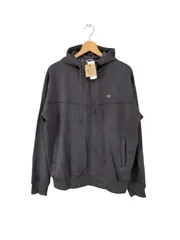 オーシャンパシフィック◆メンズ OP シャギー 裏起毛 スウェットジップパーカー  チャコールグレー