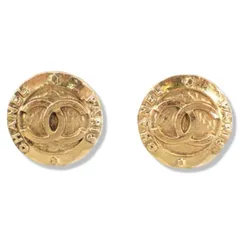 正規品　CHANEL ココマーク　ヴィンテージ　イヤリング　ゴールド　フラワー　送料無料