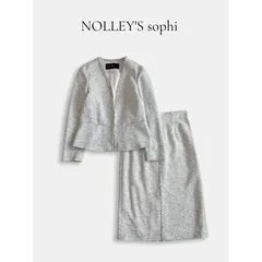 【おまとめ3点】①NOLLEY’S sophi スカートセット②RITO ノースリーブ シャツ ③MHL. ストライプ コットン リネン シャツ