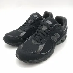 【中古】New Balance U2002RBL スニーカー 26cm ブラック ニューバランス[10]