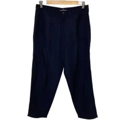 COMME des GARCONS コムデギャルソン ツータックリネン パンツ コムコム コムデギャルソンCOMME des GARCONS リネン製品染めタック