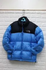 r371 THE NORTH FACE ザノースフェイス 700フィルパワー ヌプシ グースダウン スカイブルー メンズM(95)