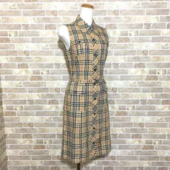 送料込み！ 美品 BURBERRY ブルーレーベル ワンピース 38 チェック柄 旧タグ 439