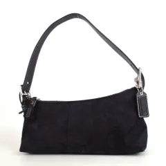 COACH コーチ シグネチャー セミショルダーバッグ ハンドバッグ キャンバス レザー 15-111(6)