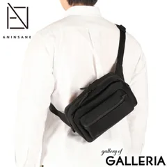 アンインセイン ボディバッグ メンズ レディース ANINSANE 軽量 軽い ブランド かっこいい おしゃれ 斜めがけ 斜めがけバッグ ウエストバッグ 横型 耐水 A5 2L B Series BODYBAG MINI B07