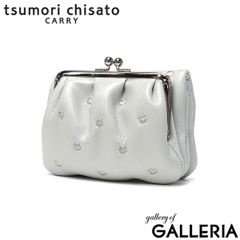Tsumori Chisato Women's Bi-fold Wallet, Coin Purse, Tsumori Chisato CARRY Brand, Stylish and Cute, Medium Wallet, Compact, Bi-fold, Cat and Heart Embroidery, Lambskin Leather, Genuine Leather, Made in Japan, Petit Neko 57886