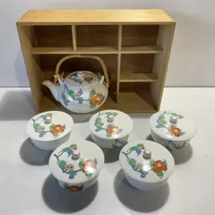 茶器セット 急須 湯飲み ５客セット　[管理No.：K11459_F1_80]