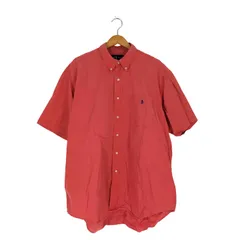 ラルフローレン RALPH LAUREN BLAKE ポニー刺繍 半袖 ボタンダウンシャツ メンズ import：XL 