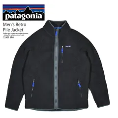 patagonia パタゴニア Men's Retro Pile Jacket (メンズ・レトロ・パイル・ジャケット) ボア アウター タウンユース カジュアル ストリート アウトドア (ブラック/フォージ グレー) 22801-BFO 22801 BFO