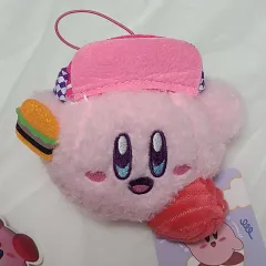 新品 星のカービィ ハンバーガースタッフ 10cm ぬいぐるみキーホルダー