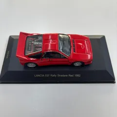 D【中古】LANCIA 037 Rally Stradare Red 1982 ミニカー 1/43