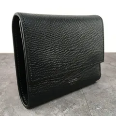 CELINE　三つ折り財布　未使用級 336 送料込み！ 美品 CELINE 三つ折り財布 スモール トリフオールド
