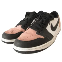 美品 NIKE ナイキ AIR JORDAN 1 LOW OG BLEACHED CORAL エアジョーダン 1 ロー スニーカー CZ0790-061 30cm ピンク メンズ 古着 中古 USED