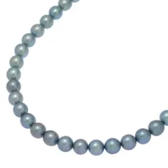 Φ6.1-6.4mm TASAKI PEARL タサキ･田崎真珠ブルー ネックレス･ペンダント/Silver/銀製-24.3g/シルバー/翌日配送可【♀】【A】【レディース】★■599408【中古】