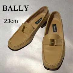 BALLY　バリー　レザー　ローファー　ベージュ　23cm
