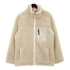 patagonia パタゴニア レトロX フリースジャケット ボア ブルゾン 23095FA22 防寒 古着 メンズ Sサイズ ベージュ系 アウター DM17511■