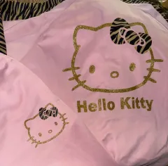 リュウアンドユビンヴィンテージ レオパードハローキティ(ハローキティ) ピンク トレーナーセットアップ/姉ギャル 姫ギャル Baby Bear ベイビーベア