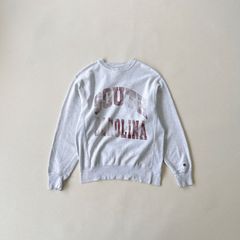 完売品】Champion 青タグ リバースウィーブ ノースカロライナ スエット