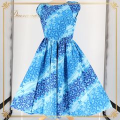 フラダンス 衣装 ワンピース ドレス ピンク系 アロハスタンダード