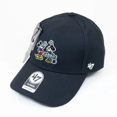 【フォーティーセブン正規品】キャップ 帽子 47 フォーティーセブン '47 MVP エムブイピー Disney ディズニー ミッキーマウス ミニーマウス ブラック(商品番号：14865858)