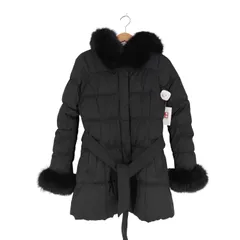 セシルマクビー CECIL McBEE フォックスファー Aライン ダウンジャケット レディース JPN：M 