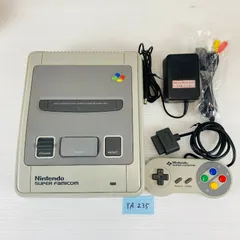 ◇YA235【すぐに遊べるセット】Nintendo SUPER Famicom 1CHIP03 本体 コントローラー 互換AVケーブル ACアダプター セット 任天堂 ニンテンドー スーパーファミコン スーファミ SFC 据置型ゲーム機 第4世代