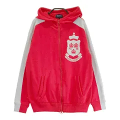 サイズ：1 PEARLY GATES パーリーゲイツ  フード付き ニット ジップジャケット  レッド系 [240101349816] ゴルフウェア レディース ストスト