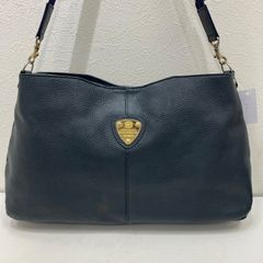 アタオ チヴィ 2way ショルダーバッグ シボ革 ロゴプレート 刻印
