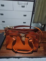 マイケルコース オレンジ色 トートバッグ