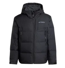 【新品】【JMサイズのみ】adidas(アディダス) メンズ アディダス テレックス XPL D11 GD ジャケット ダウンジャケット フード付きジャケット　ブラック×オニック　JRS03-IX5621-JM