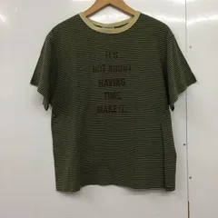 Samansa Mos2 サマンサモスモス Tシャツ 半袖 1211464 フロッキープリントボーダーTシャツのサムネイル