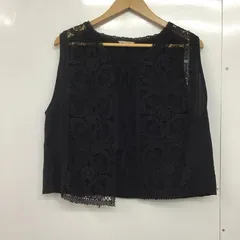 Samansa Mos2 サマンサモスモス ベスト 1304355 モチーフレースベスト