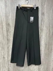 美品 CLEL クレイル タグ付 バックブラッシュドTR フレア スラックス パンツ sizeXS/チャコールグレー ■■ メンズ